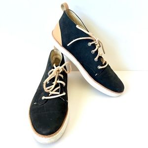 UGG Kallisto Leather Nubuck High Top Shoes—SZ. 9.